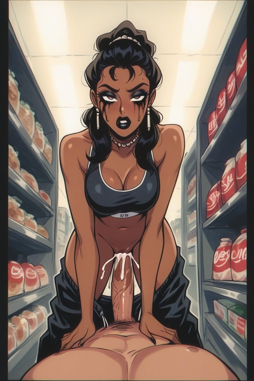 Traditional Indian Jewelry, Dark Brown Skin, Dominated Hentai IA