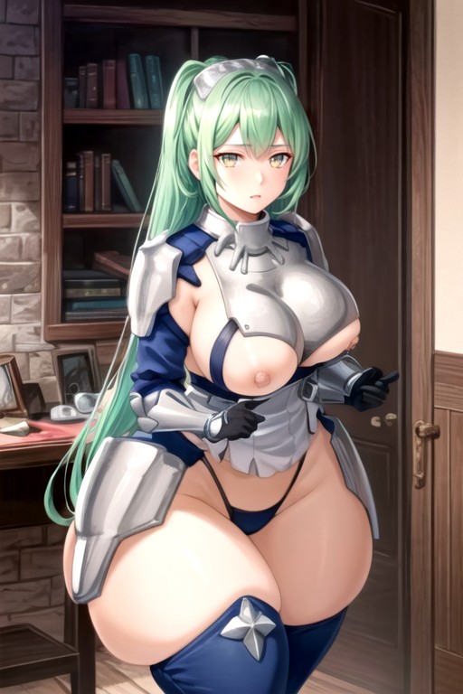 Bunda Extremamente Grande, Aiz Wallenstein (is It Wrong To Try To Pick Up Girls In A Dungeon?), Peito Enorme Pornografia de IA