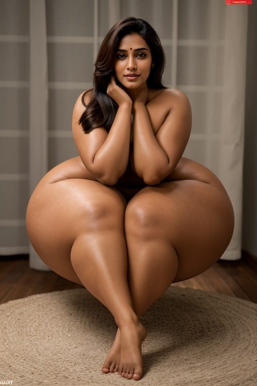 Indian, Extremely Large Ass, Large Breast AI Porn