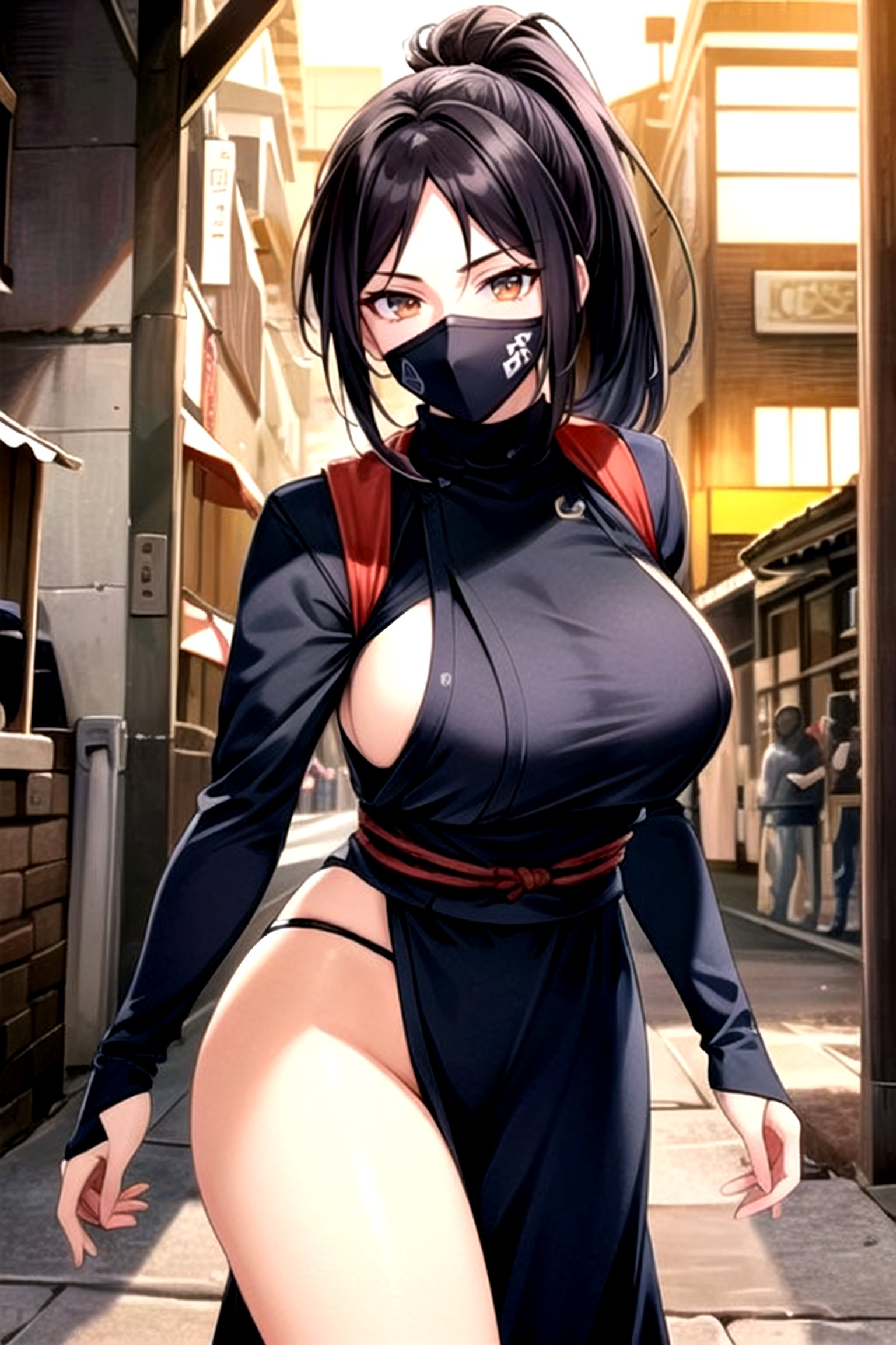 Ponytail, 18+, Ninja Hentai AI Porn