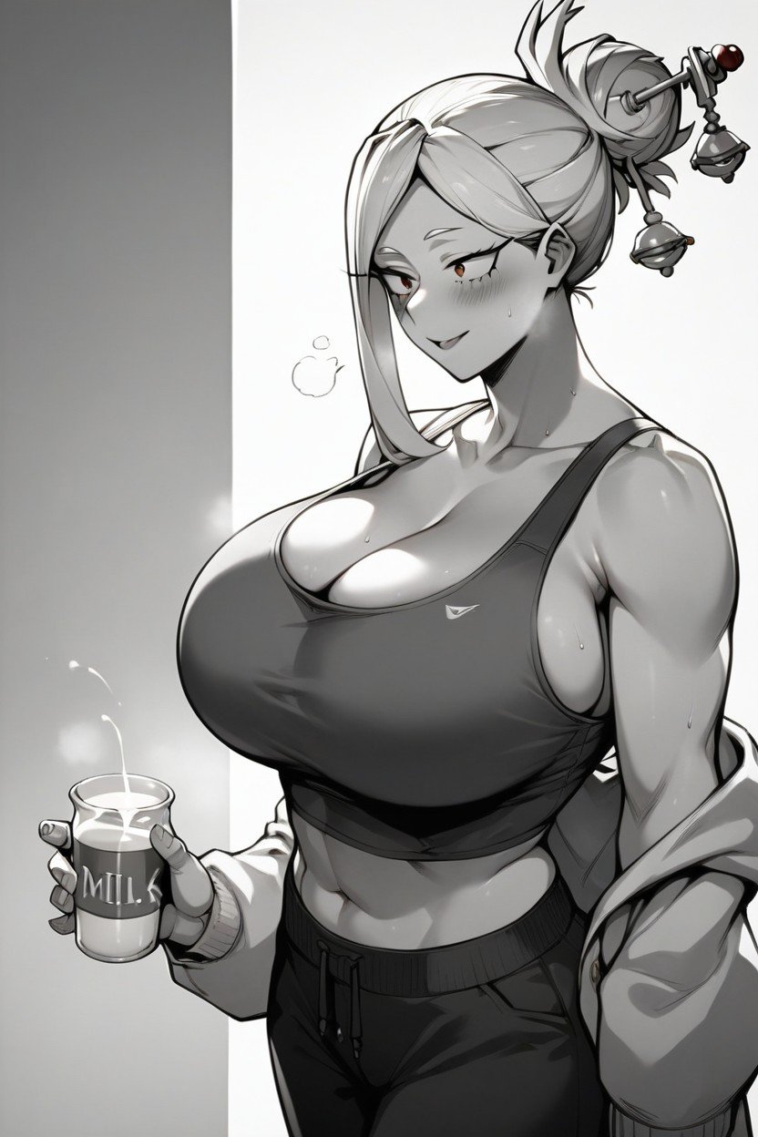 Hatsume Mei From My Hero Academia, Pullover, Sport Bra AI Porn