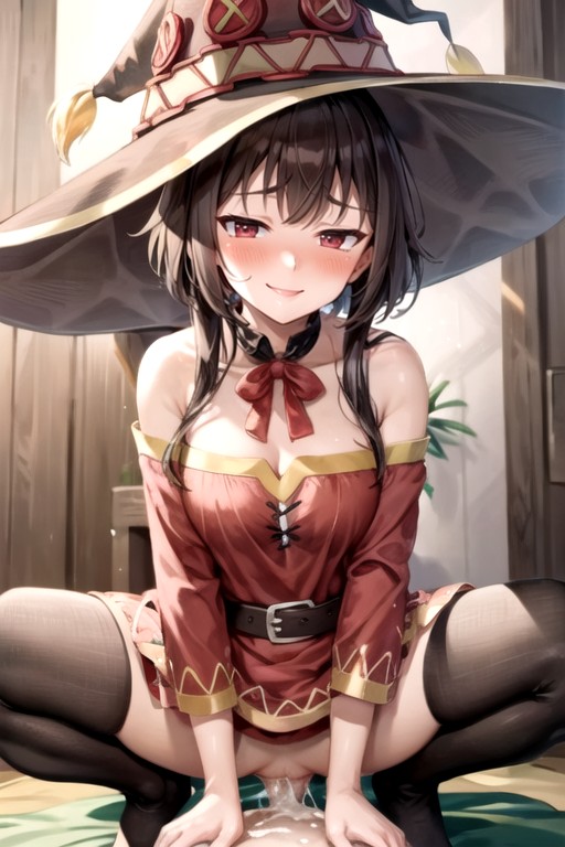 Megumin (isekai Quartet), De Abajo Hacia Arriba, SúcuboPorno IA de transexuales