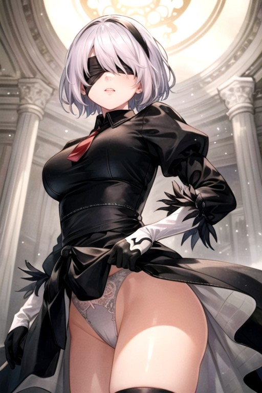 校服, Yorha 2号b型 (尼尔：自动人形), 内裤人妖AI色情