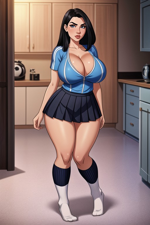 Jasmine Jae, Black Hair, Ultra Photorealistic Hentai AI Porn