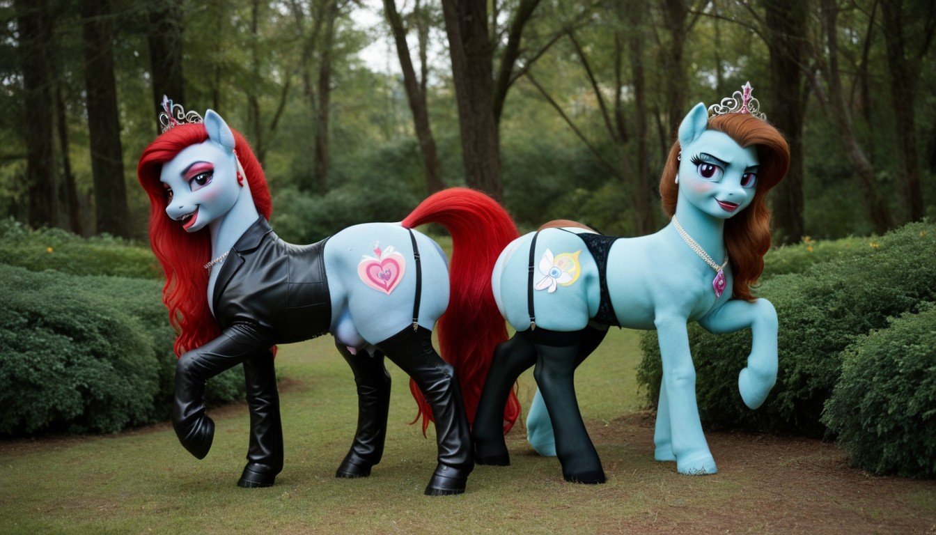 Horquilla Para El Pelo, Elegant Ponies, Giant Amazon PoniesPorno IA de transexuales