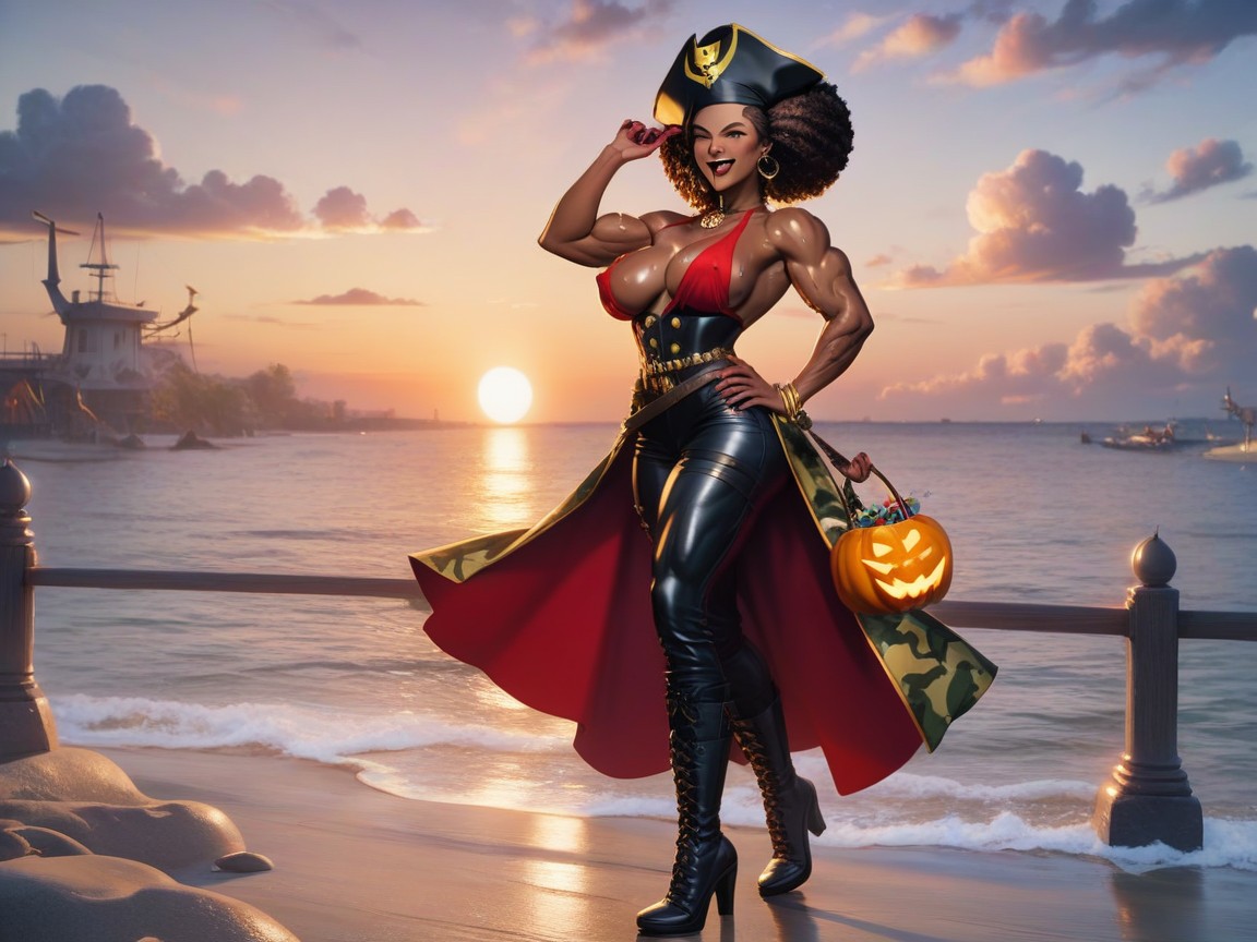Figure, Pirate, Latina Hentai AI Porn