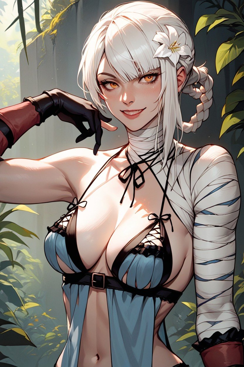 Smiling, Sexy Pose, Kaine From NierAIポルノ