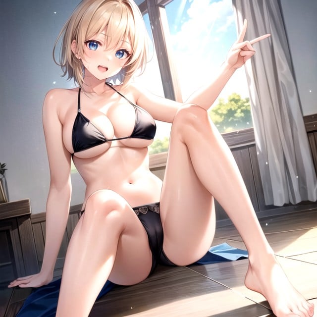 Fair Skin, Resolution, BikiniPorno AI