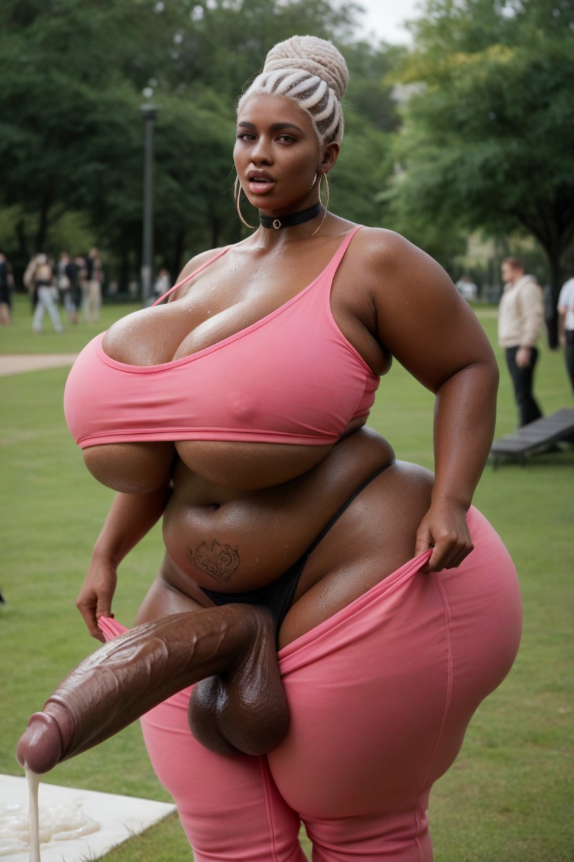 Ugly, Gigantic Bulge, Ahegao Shemale AI Porn