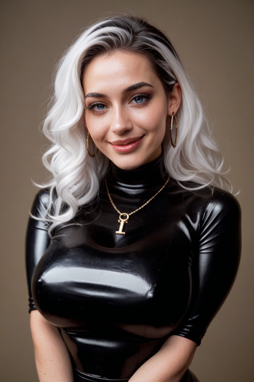 Hard Light, Massive Cum Leaking Through Clothing, Cock Completely Covered By Clothing Shemale AI Porn