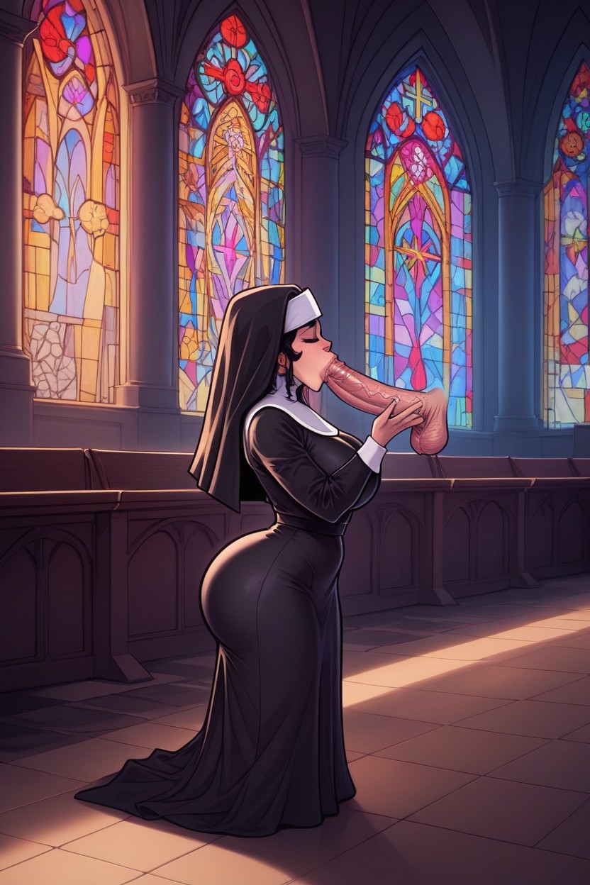 Full Body, Voluptuous, Immersive AI Porn