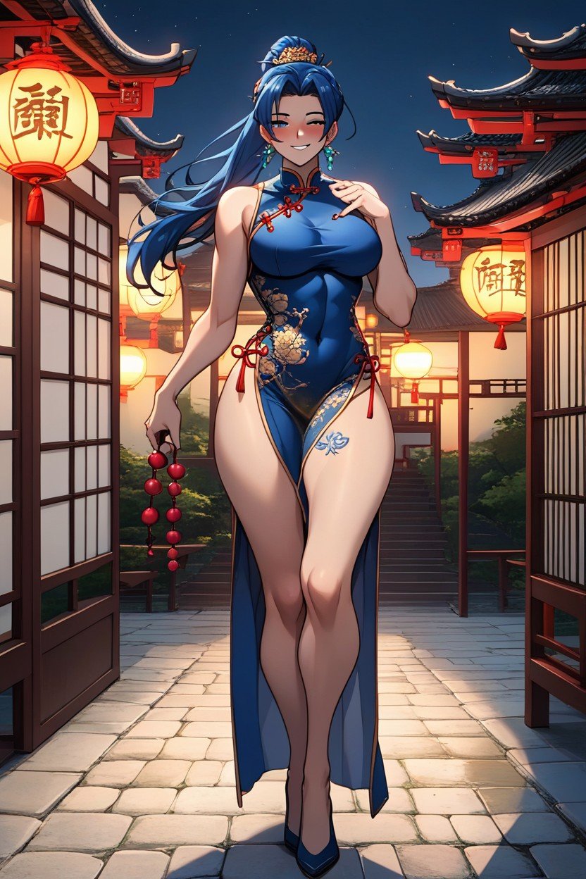 Chinese Dress, Piss, ModelandoPorno AI Hentai