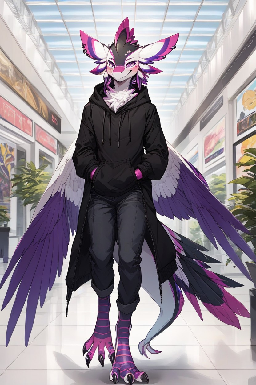 Ears, Standing, Avali Furry AI Porn