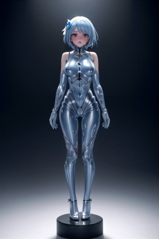 Slime Woman Body, Peito Pequeno, 3d Pornografia de IA