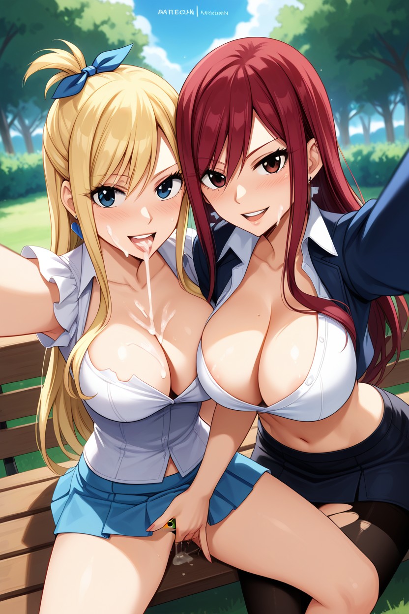 Open Clothes, Sweet, Horny Hentai AI Porn