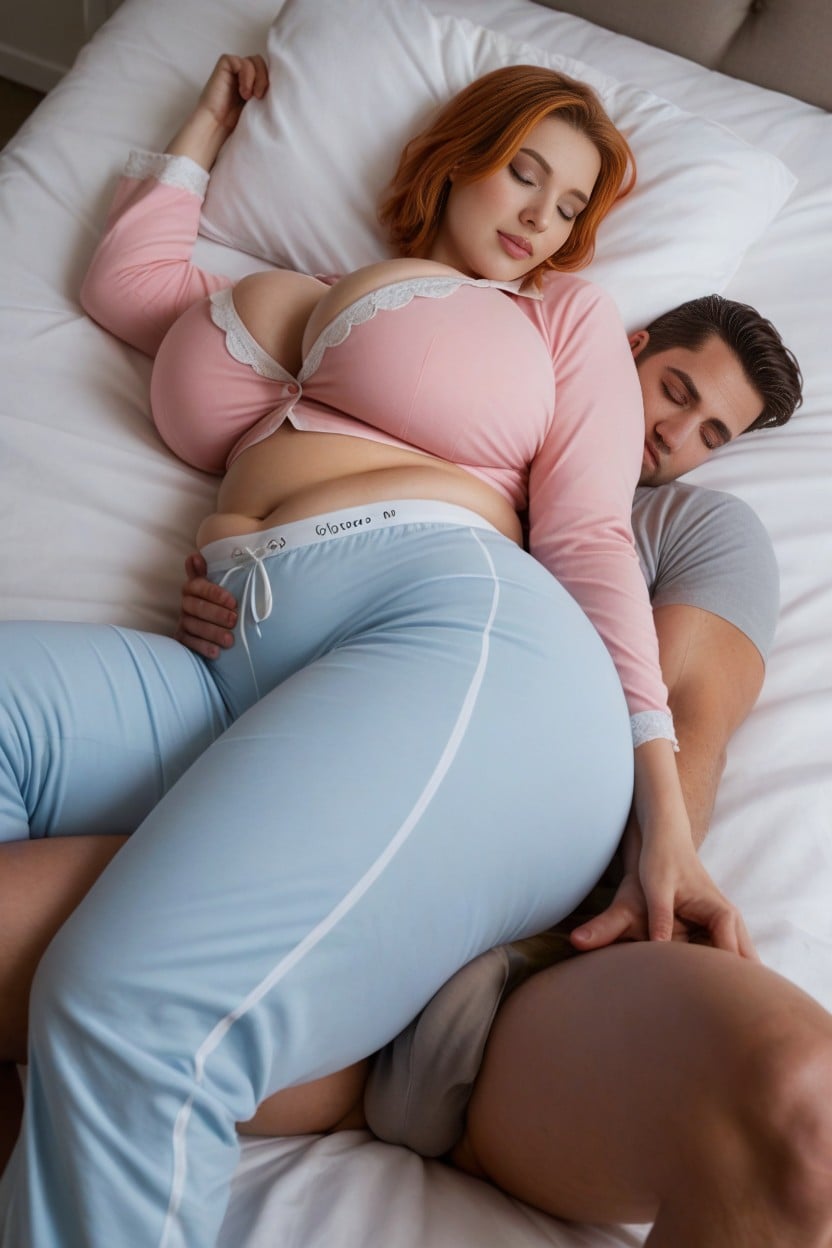 Camel Toe, Hyper Large Fat Ass, Ginger AI Porn