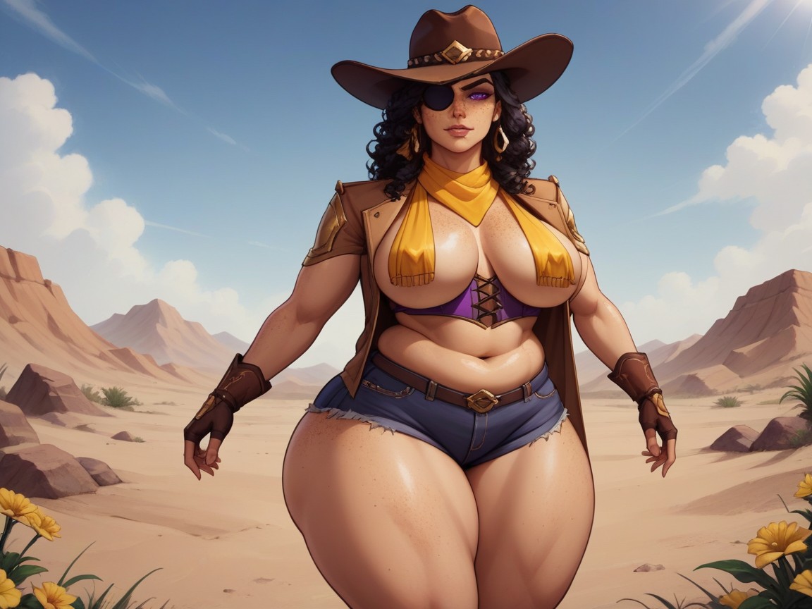 Legs, Round Torso, Close Set Eyes AI Porn