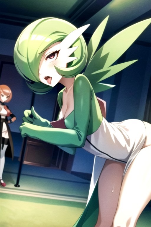 Gardevoir (pokemon), Rounded Breast, Ahegao Shemale AI Porn