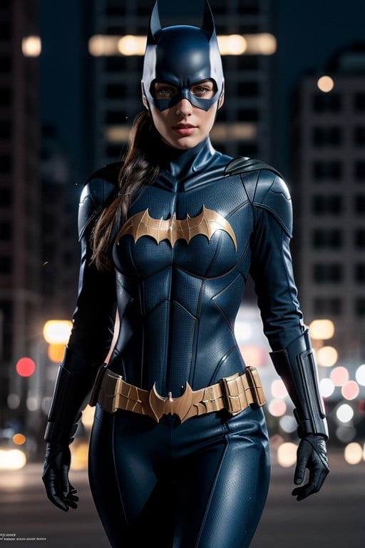 Full Body View, Corpo Todo, Batgirl Pornografia de IA