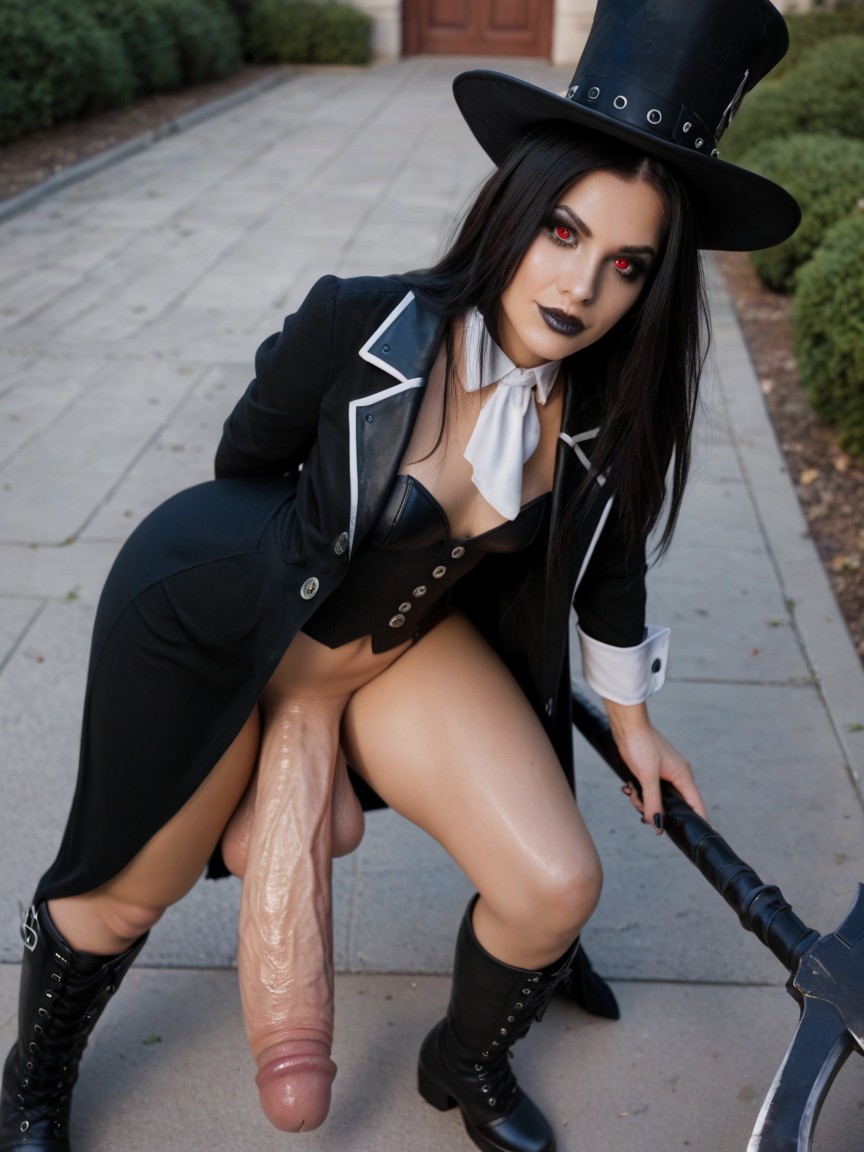 Halloween Decorations, Testament From Guilty Gear, Puffy Nipples Shemale AI Porn