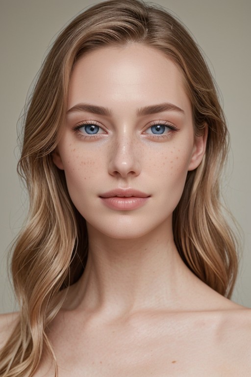 Long Eyelashes, Defined Jawline, Resolution AI Porn