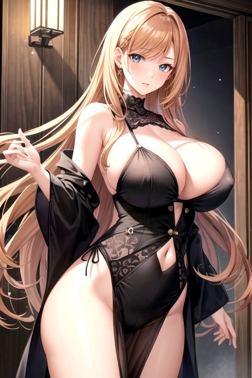 Lewd, Huge Tits Exposed, SexyAIポルノ