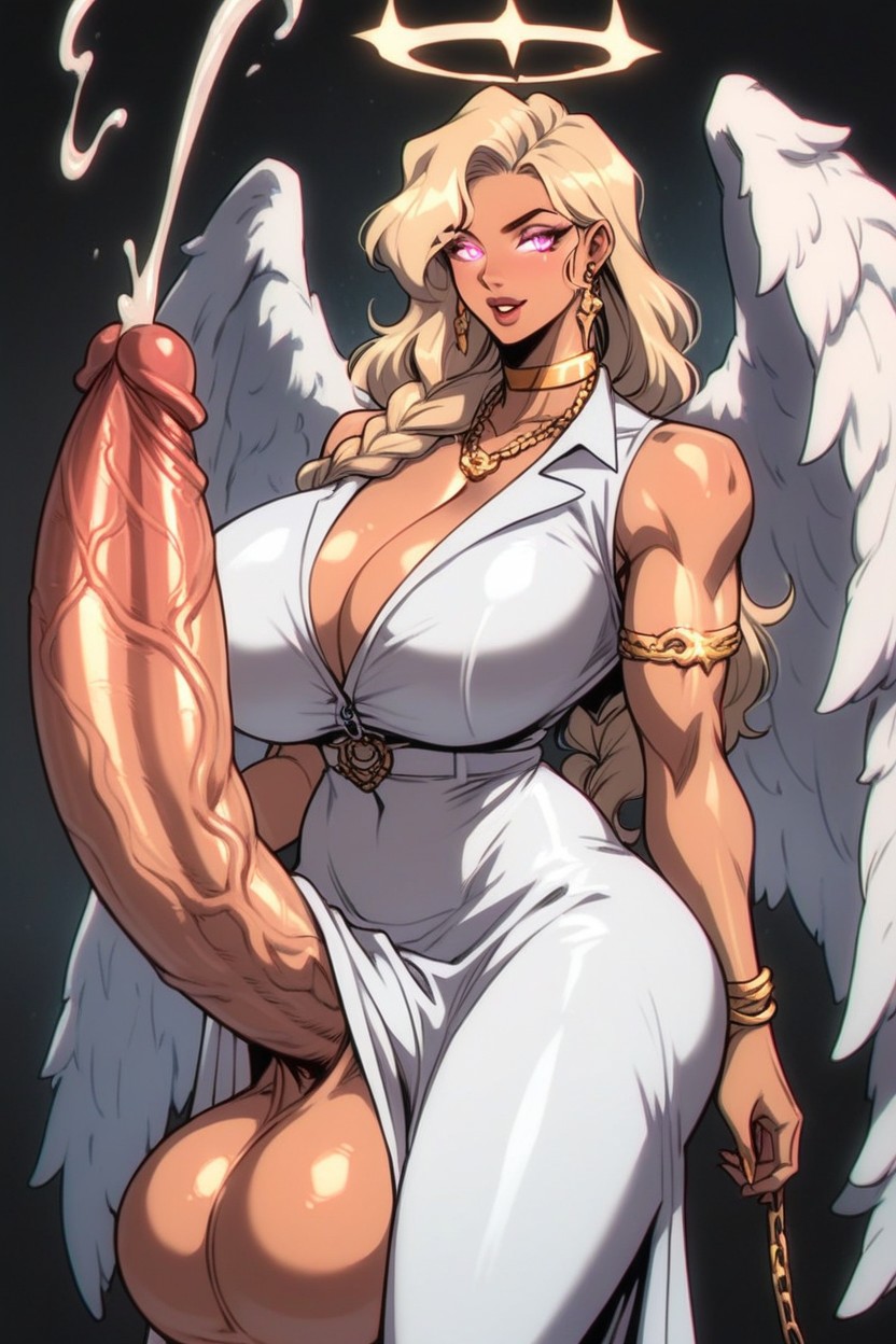 Thick, Lean, Gigantic Testicles Hentai AI Porn