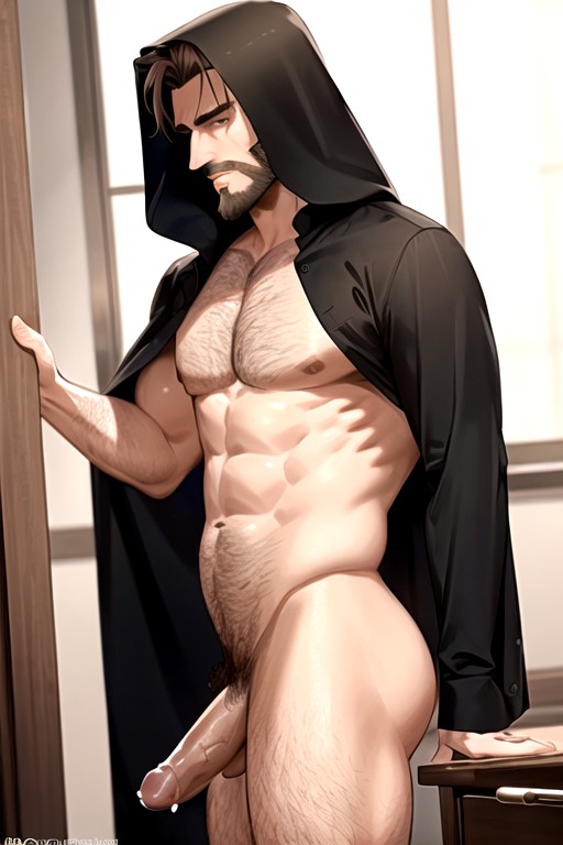 Top, Hairy Chest, Thick Thighs AI Gay Porn