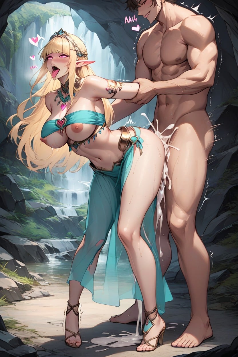 Japanese, Elf, Moaning Sounds Effects AI Porn