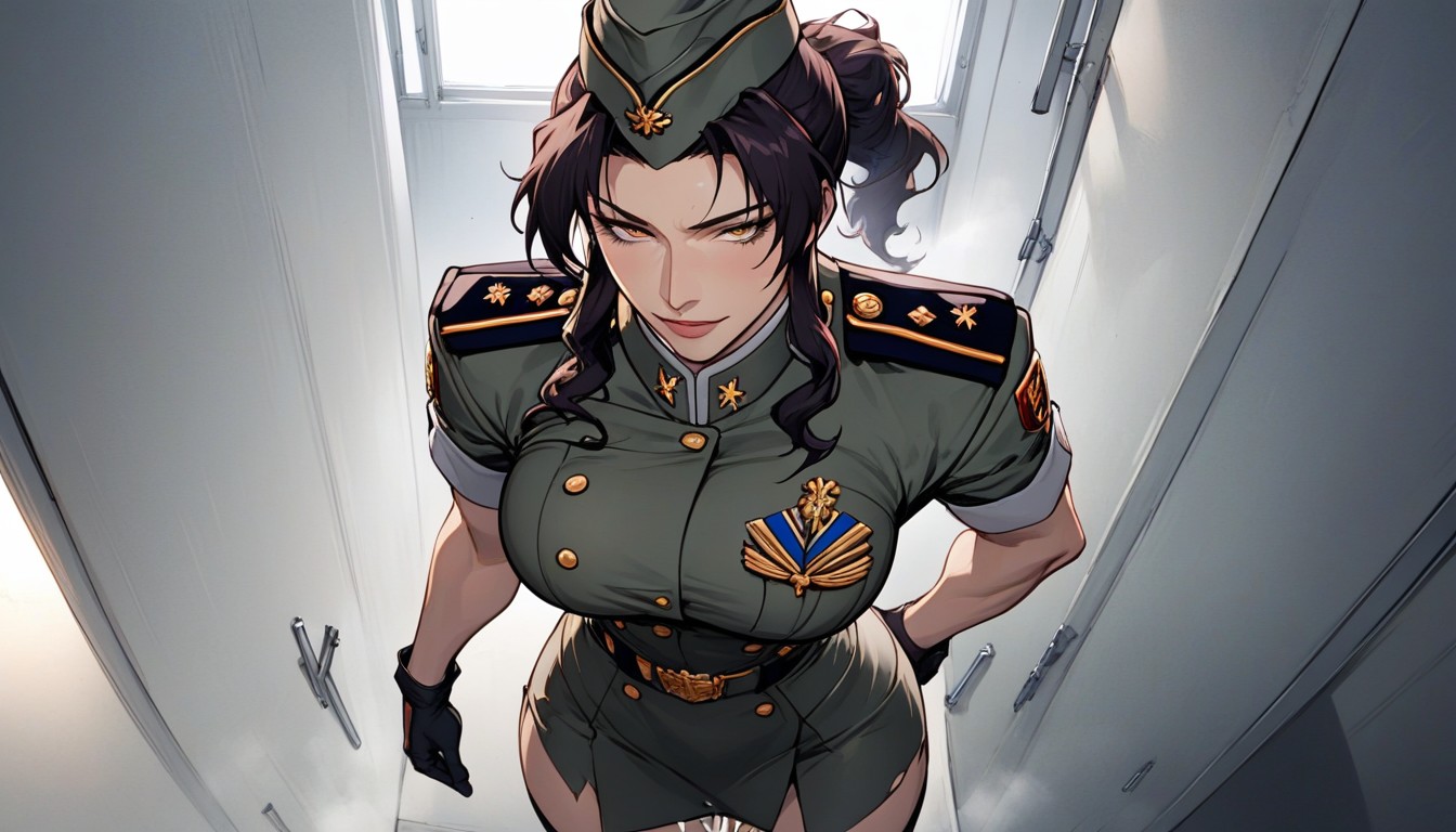 Массивная Задница, Fully Clothed, Balalaika From Black Lagoon ИИ порно