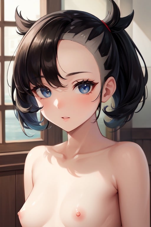 Pubic Hair, Naked, Marnie From PokemonPorno AI