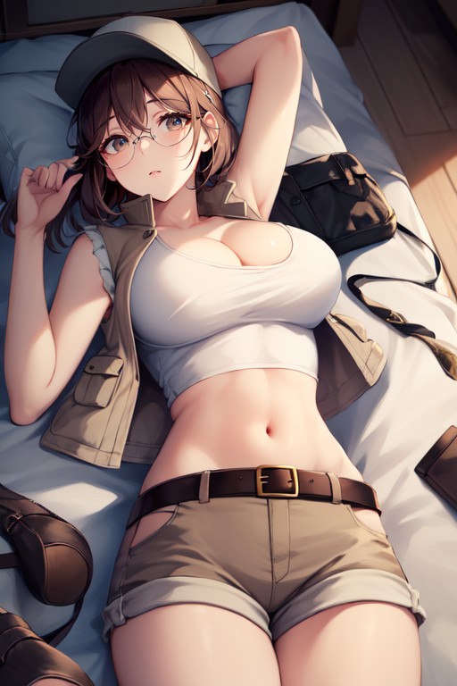 Its A Lovely Scene, Fiolina Germi Metal Slug Sleeping With A Teddy In Her Bedroom, フィオリナ (メタルスラッグ)AIポルノ