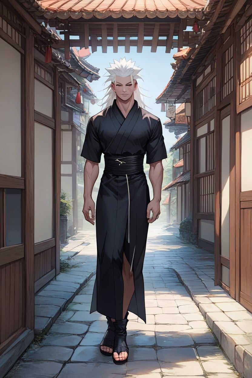 Front View, Standing, Brown Eyes Hentai AI Porn