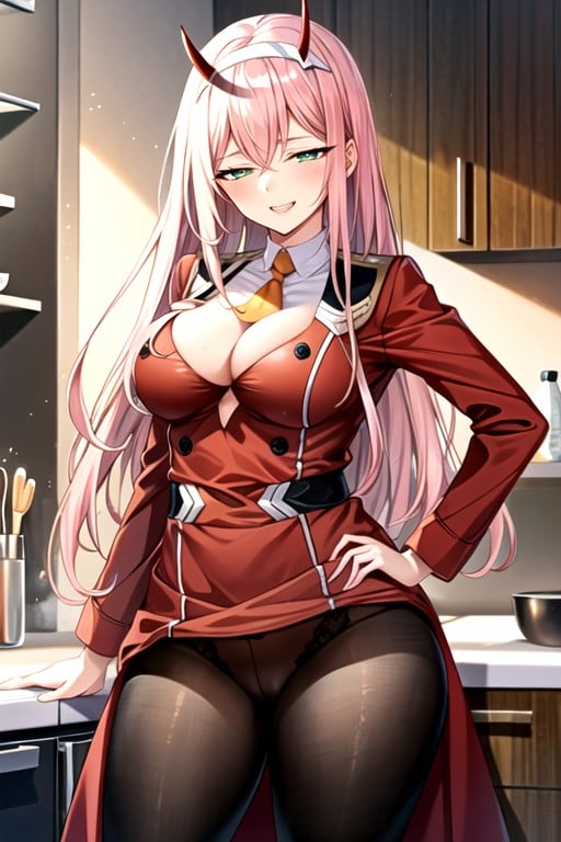 Zero-two (darling In The Franxx), 20+, Kitchen AI Porn