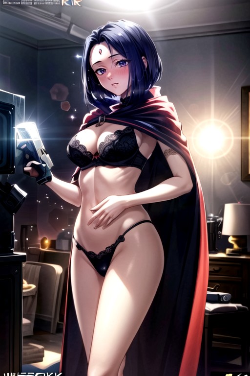 Beschämt, Ultra Detailliert, Raven (teen Titans)KI Porno