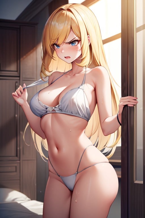 서 있기, Smalllittlebreasts, Lusamine From PokemonAI 포르노