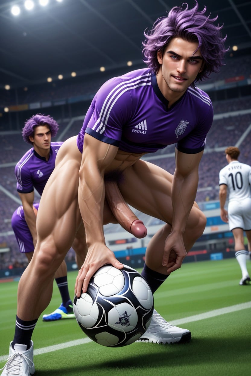 Soccer Sex, Guys, Cropped Jersey AI Gay Porn