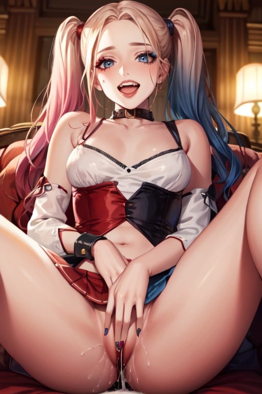 20+, Harley Quinn (batman), Masturbation AI Porn