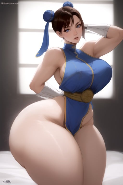 Chun Li, Big Hips, 18+Porno IA