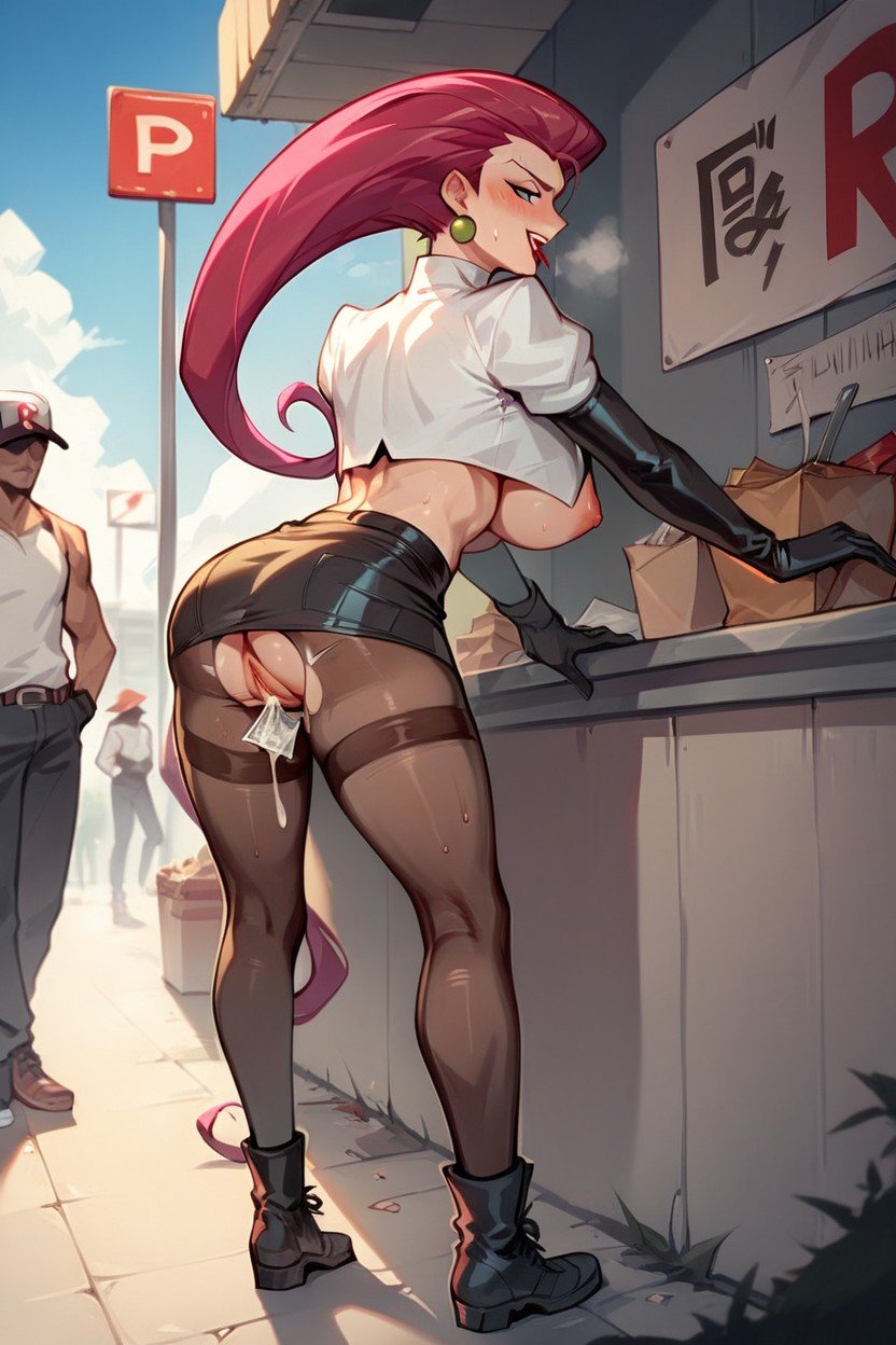 Working As A Prostitute, Jessie From Pokemon, WhoreAI 포르노