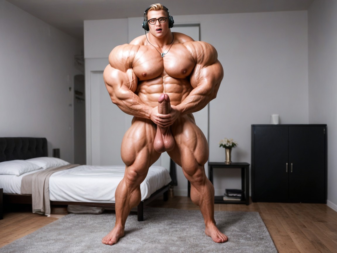 Gigantic, Giant, Headphones AI Gay Porn