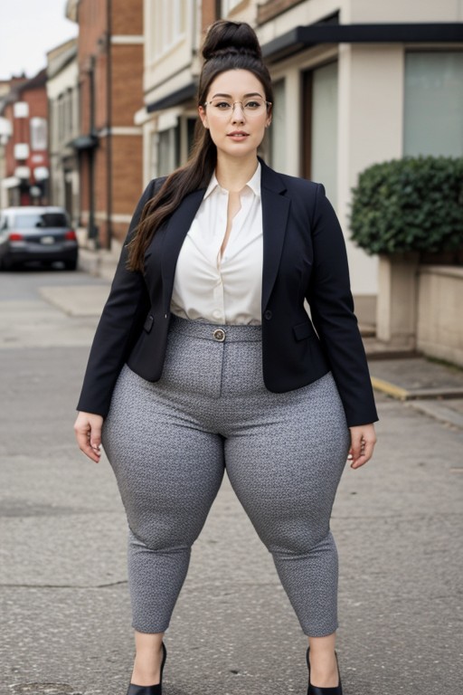 Beautiful Long Hair, Extremely Low Waist To Hip Ratio, 50+ AI Porn