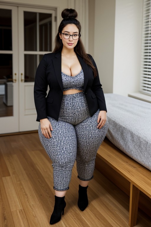 Extra Long Dark Hair, Thick Bbw Super Pawg, High Rating AI Porn