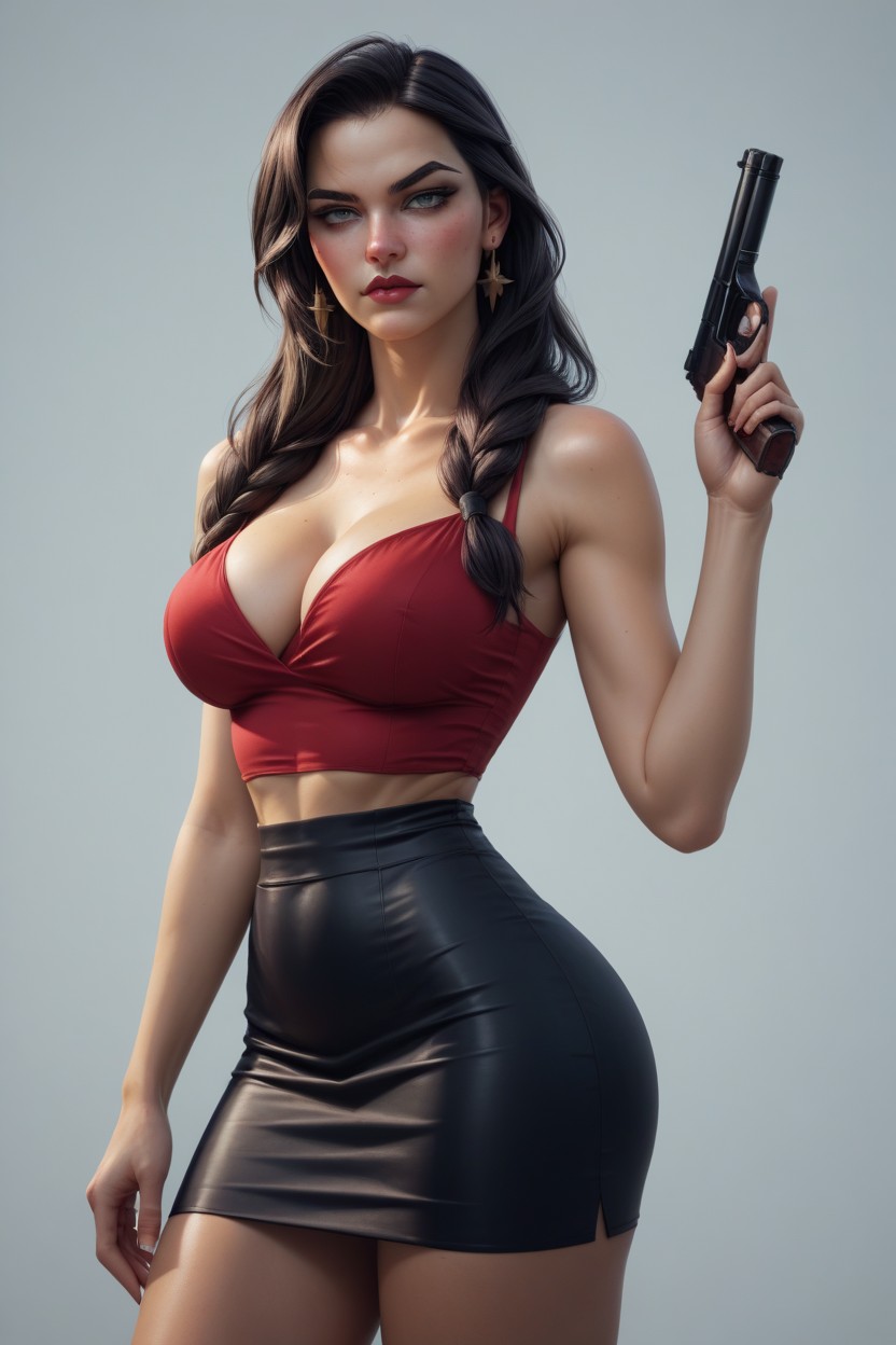 20+, American, Mona Sax From Max Payne AI Porn