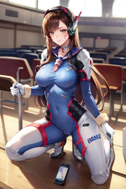 Corpo Todo, D'va (overwatch), Sorrindo Pornografia de IA