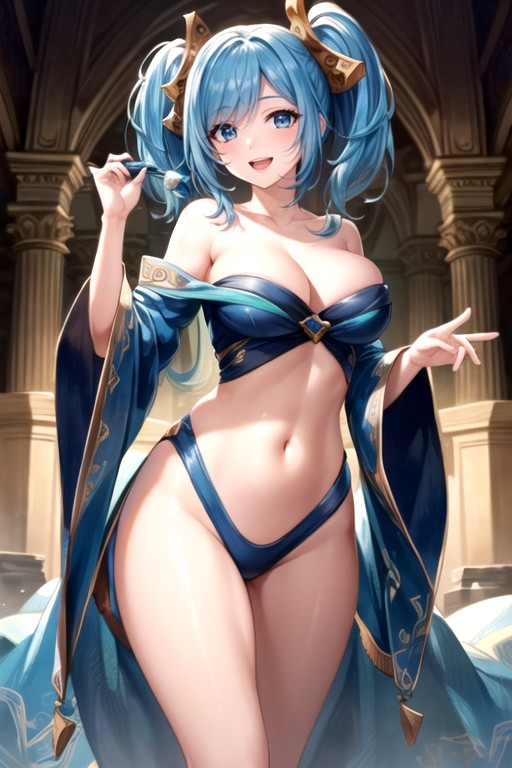 Sona (league Of Legends), Cheveux Violets, NuPorno IA transsexuelle