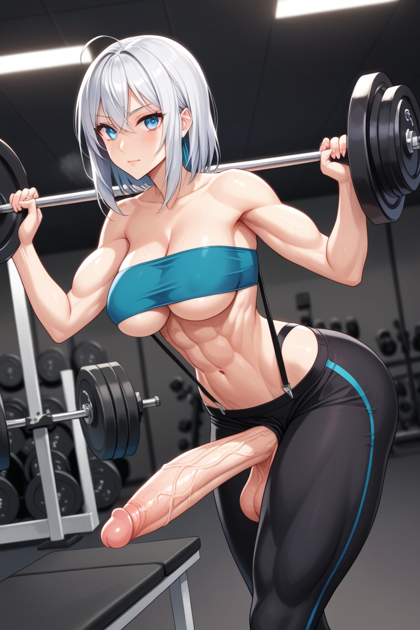 Medium Breast, Futanari, Fit Hentai AI Porn