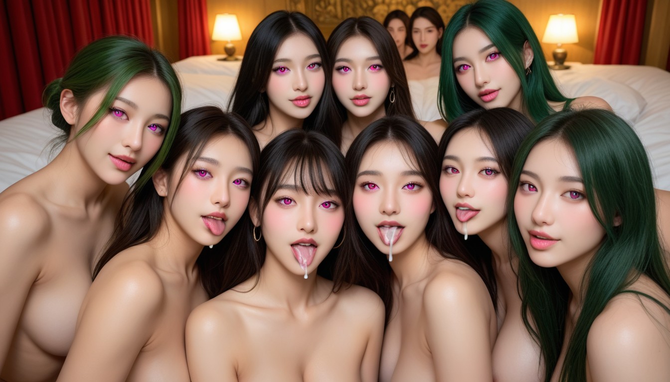 Nine, Harem, Harem Asian AI Porn