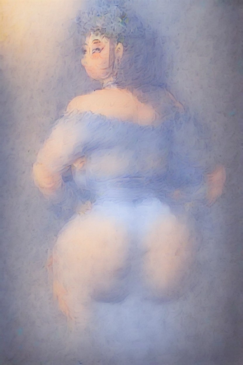 Bimbo, Thick, Close Up Shemale AI Porn