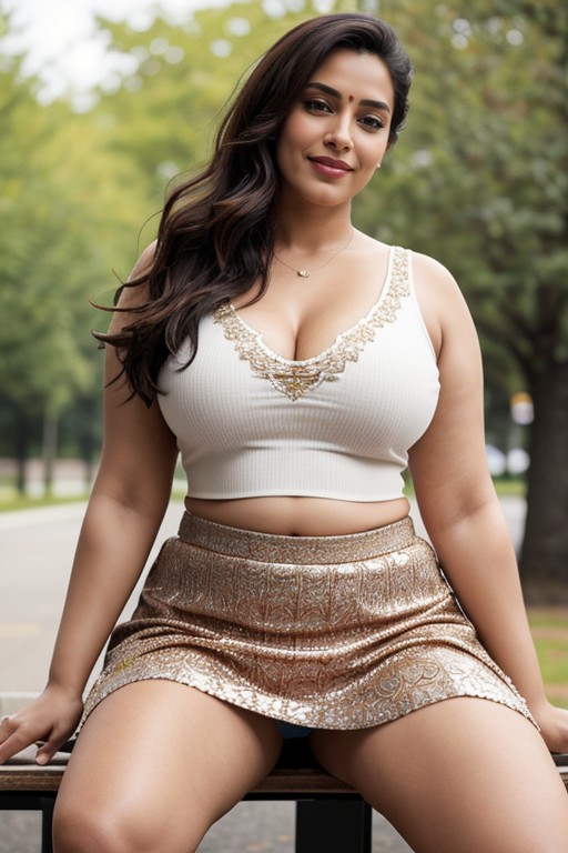 Woman, Cleavage, Lift AI Porn
